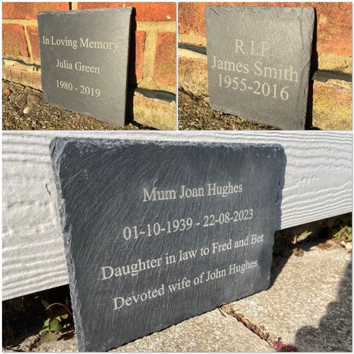 Memorial plaque personalised - plaque,