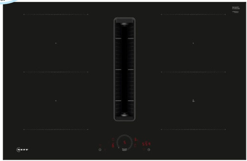 Induction hob with integrated - with,
