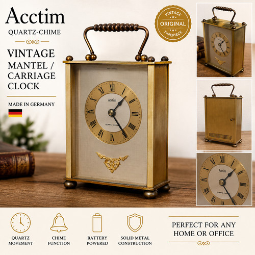 Vintage acctim quartz chime - quartz,