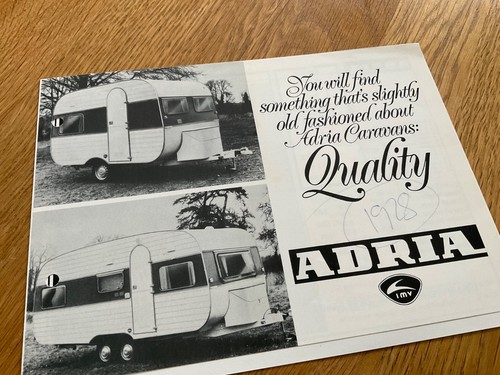 Vintage adria imv - vintage, caravans