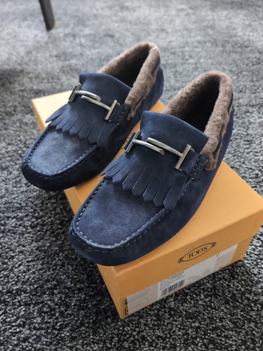 Tods loafer shoes shearling - shoes,
