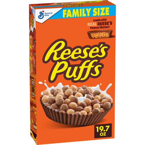 Reese puffs breakfast - reese's,