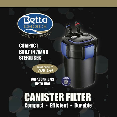 Betta canister filter - canister,