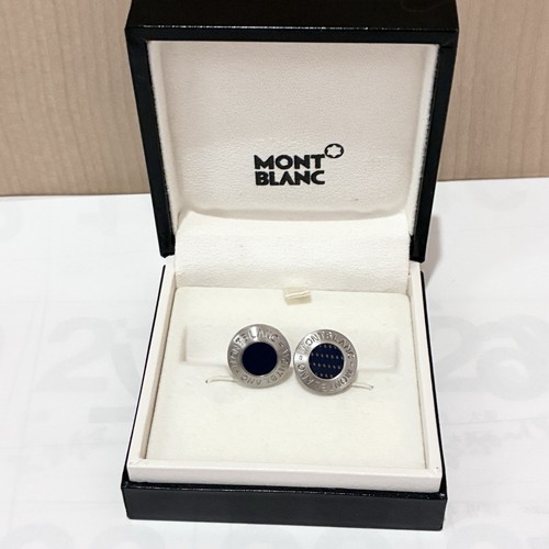 Montblanc star cufflinks - montblanc,