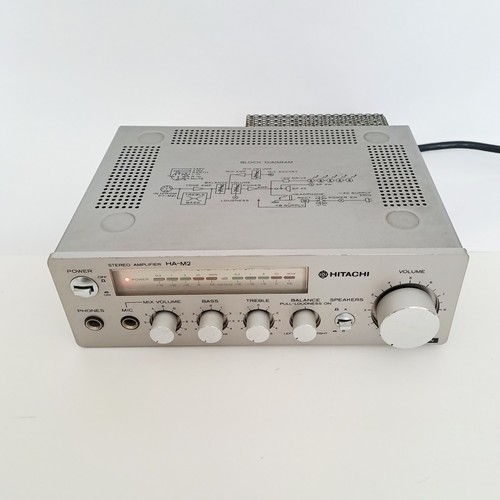 Hitachi stereo amplifier - hitachi, ha-m2