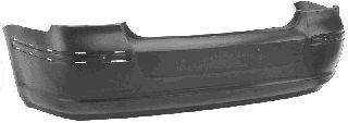 Rear bumper not primed like - rear, oe