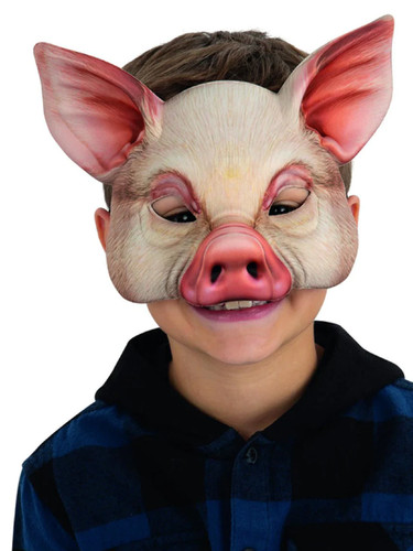 Child pig mask fancy - pig, dress