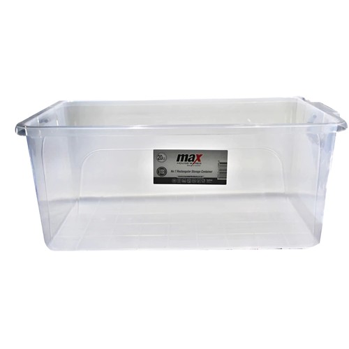 Clear plastic rectangle - plastic,