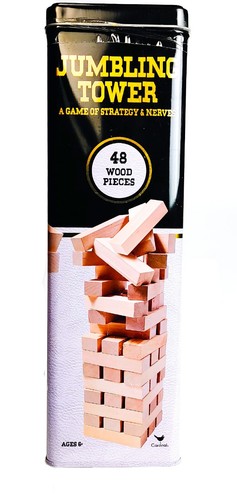 Jumbling tower game - a, of