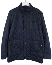 PAUL & SHARK Yachting Jacket Men's 4XL Hooded Full Zip Quilted Padded