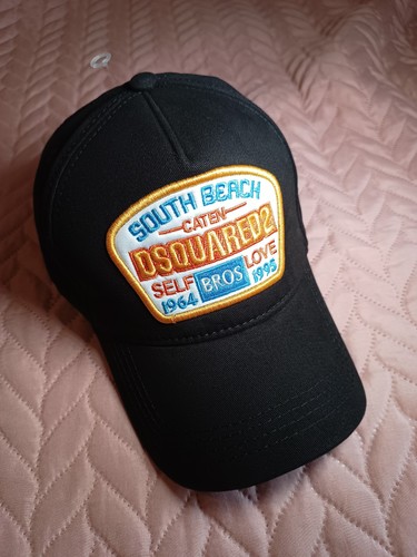 Dsquared2 black baseball cap - baseball,