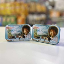 Bob Ross Happy Little Tree Mints x 2 Tins by Boston America USA Import