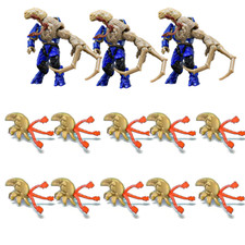13pcs Mega Construx Halo Flood Infection Form Pod Infector Combat Form Elite