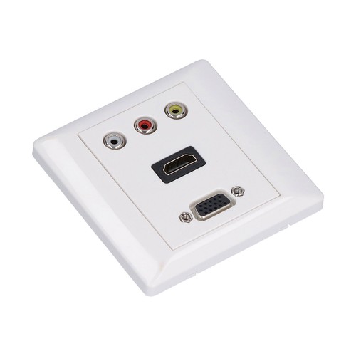 Audio video wall socket high - wall,