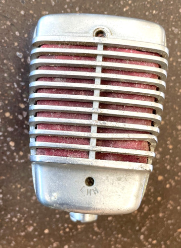 Vintage 1950 blue - blue, label