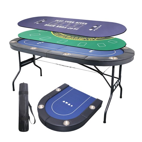 New folding poker table - poker,