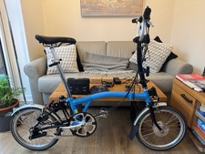Brompton Folding Bicycle with Swytch Pro 50KM Electic Kit - New Battery - MINT