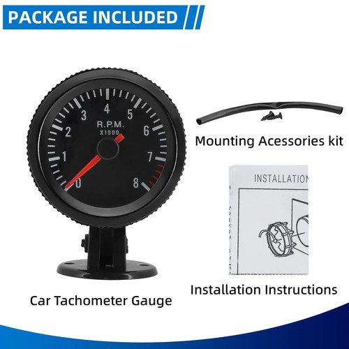52mm rev counter 0 - rev,