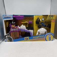 Imaginext DC Super Friends Penguin Lair Playset With Clayface & Batman Sealed
