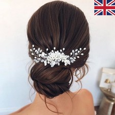 Brides Flower Wedding Hair