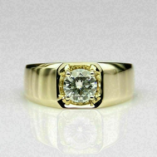 2ct round vvs1 diamond - vvs1/d, men's