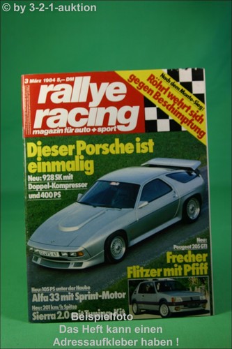 Rally racing porsche 928 - racing,
