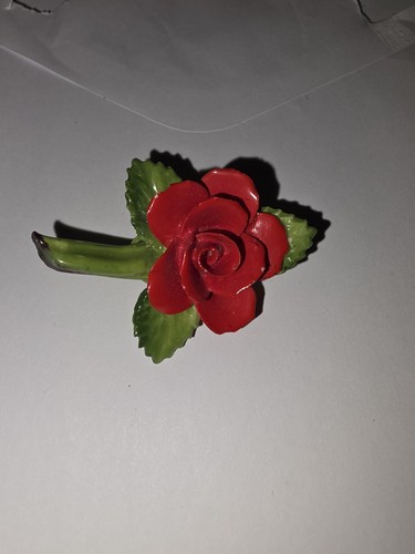 Vintage red rose - red, china