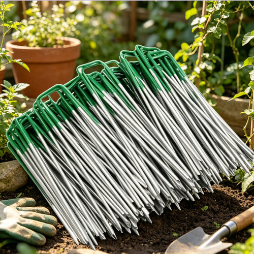 100x garden stakes shaped - garden, stakes,