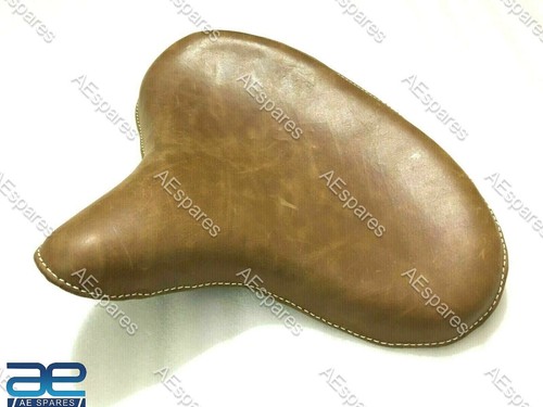 Leather solo seat flathead - leather,