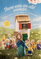 KNITTING PATTERN Alan Dart Old woman who lived in a shoe house children 32cm