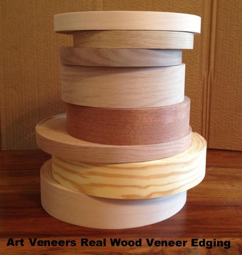 Wood veneer trim pre glued - trim,