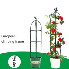 Plant Support Garden Obelisk Climbing Twisting Frame plastic Stand Trellis in uk