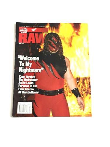 Wwe raw wrestling magazine - wrestling,