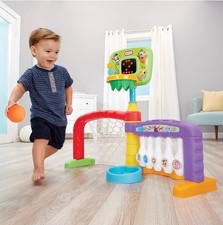 Little Tikes Learn & Play 3-in-1 Sports Zone Kids Interactive Playset Toys Gift