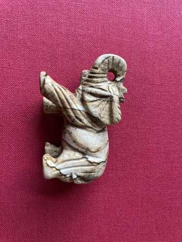 Beautiful brown stone carved - brown,