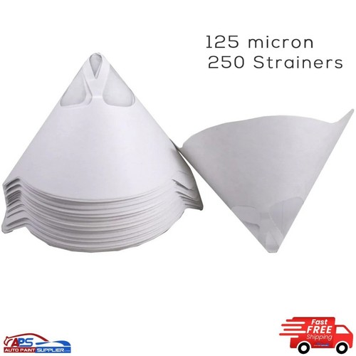 250x paper paint strainer - paint,