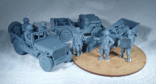 Ww2 para willys jeeps - us,