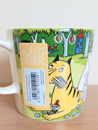 Moomin arabia mug garden - mug, "garden