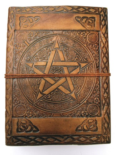 Sale pentacle leather cord - pentacle,