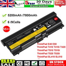 55++ Battery for Lenovo ThinkPad T410 T410i T420 T510 T520 SL410 SL510 L410 L420