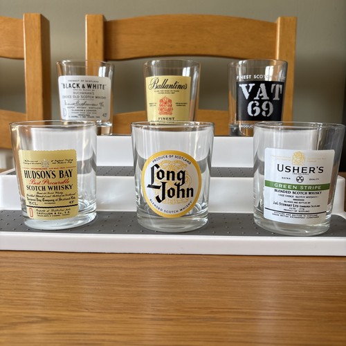 Vintage whisky glasses vat - whisky,