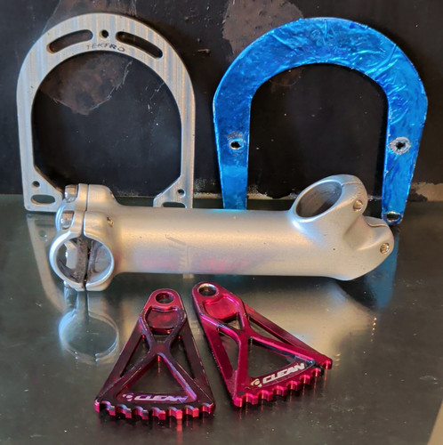 Trials bicycle components lot - bicycle,