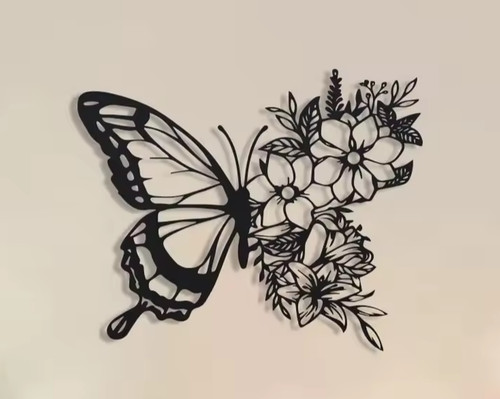 Metal wall art elegant - wall,