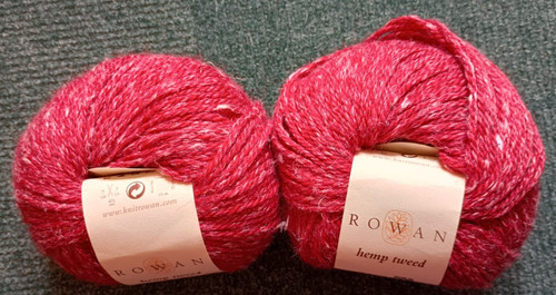 50g rowan hemp - tweed, wool