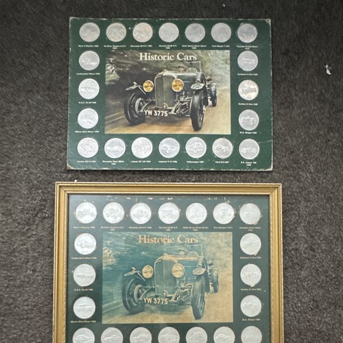 Historic cars from shell coin - shell,