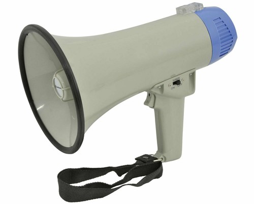 Portable megaphone 10w pistol - 10w,