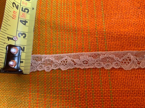 Cotton lace edging antique - cotton,