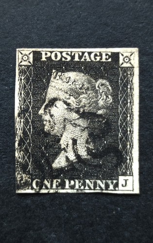 Queen victoria penny black - penny,