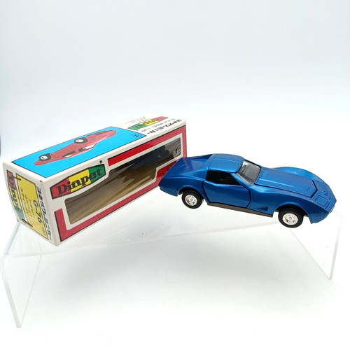 Corvette stingray blue diapet - corvette,