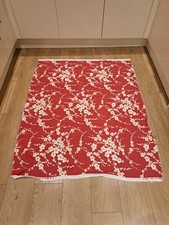 Laura Ashley Lori Cherry Blossom Cranberry Fabric 2009 110 X 140 Cms Christmas 